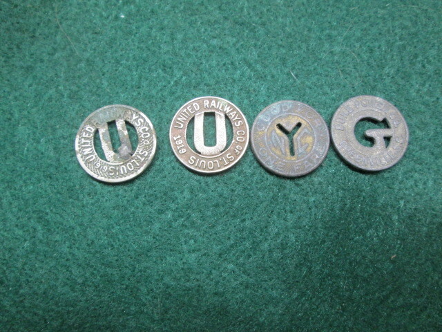 13 Good For One Fare Tokens St Louis New York City Seattle Spokane Others