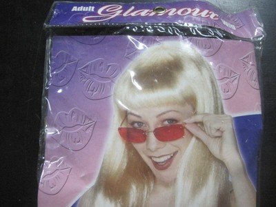 BABE WIG Adult Glamour Womens Cher Long Blonde Straight Costume Wig