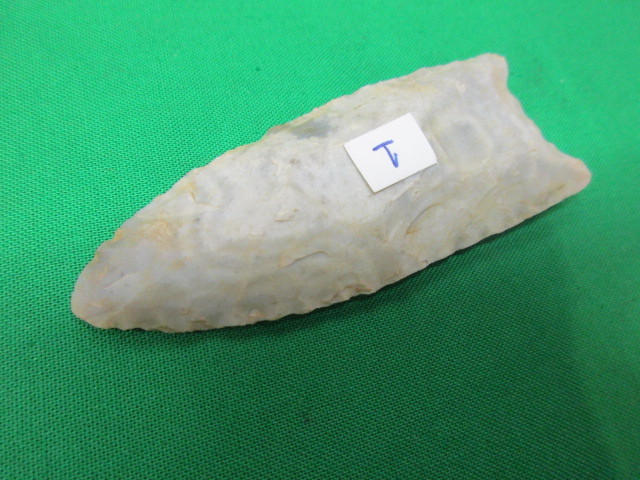 Authentic Native American Clovis Arrowhead Illinois 3 1/8