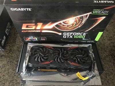 Gigabyte Geforce GTX 1080 G1 Gaming 8GB Graphics Card