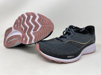 

Кроссовки для бега Saucony Womens Guide 14, темно-серый/розовый, 6,5 B(M) США, Charcoal/rose