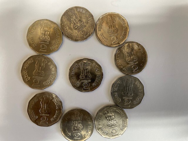 二朱金 10 Cash (4th issue; Founding of the Republic; copper