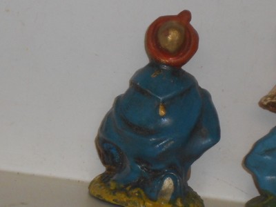 3 Vtg. Christmas Italian Made Nativity Scene Figurines