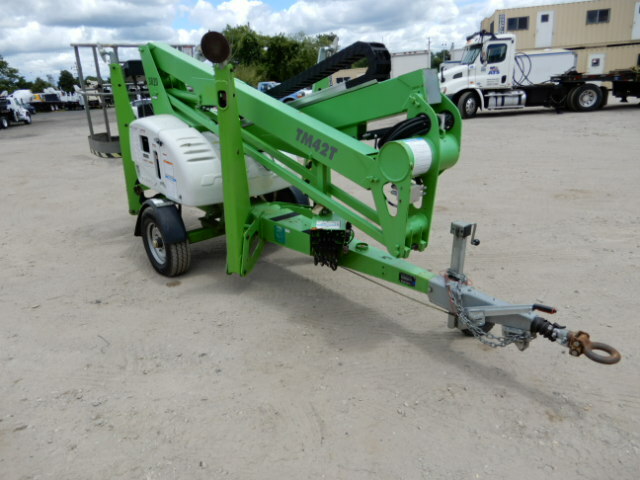 2012 Nifty Lift TM42 TE 42 Foot Trailer Mounted Bucket Manlift #23820