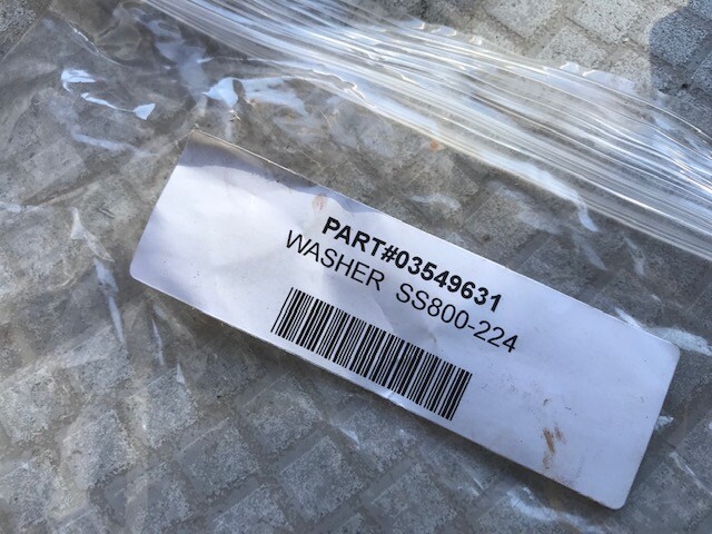 03549631 WASHER  SS800-224
