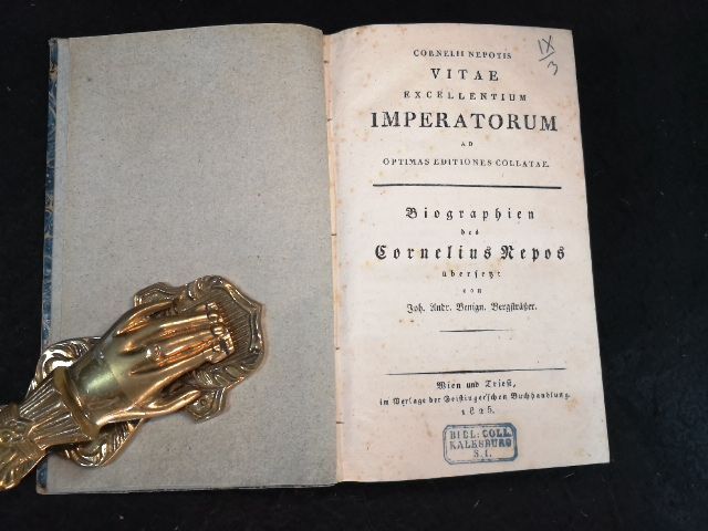 Cornelii Nepotis Vitae Excellentium Imperatorum Ad Optimus Editiones Collatae: B