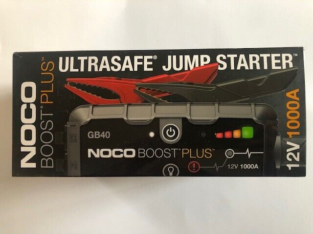 NOCO GB40 Genius Boost Plus Jump Starter 1000 Amp 12v Lithiu