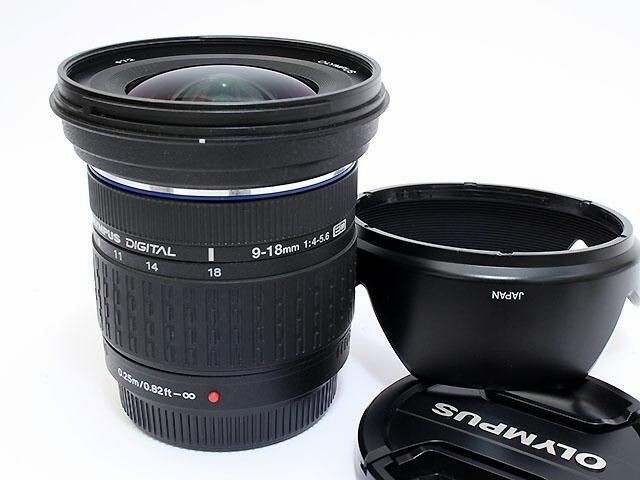 Olympus Zuiko Digital 9-18mm F4-5.6 ED AF Zoom Lens for Four