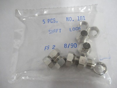 Abbatron #181 Shaft Lock Assembly 1/4'' 4-Pack NWB