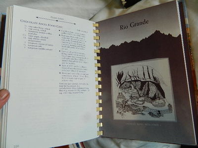 1994 West of the Rockies cookbook First Edition, 1989 Campground Cookery