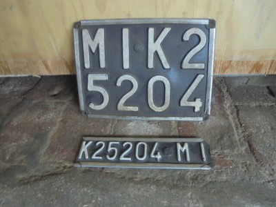 Targhe Standard 100% ROAD LEGAL/MOT CONFORME - Foto 10