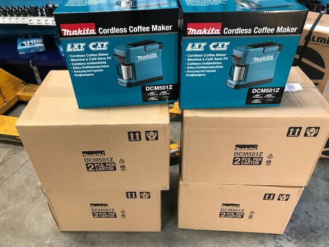 Makita Dcm501z Piles Machine Ã  CafÃ© Filtre Ã  Filtre Sur La Route