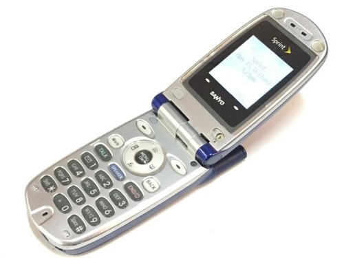 にゃんさんよう6600 Sanyo Katana SCP-6600 - Blue ( Sprint ) Very Rare Cellular
