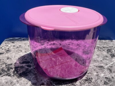 Tupperware Rock N Serve Microwaveable Container 3 1/2Q /  3.3L Different  Color