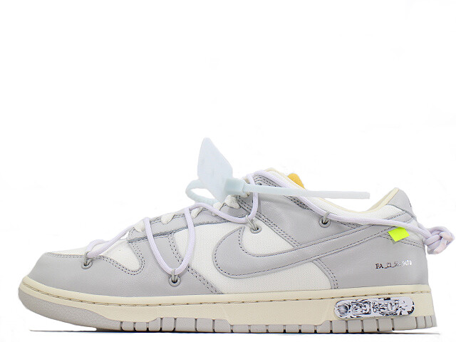 

Off-White x Nike Dunk Low 1 из 50 лот 49 DM1602-123 Кроссовки Мужские кроссовки US6-12, Цвет слоновой кости, Nike Dunk Low