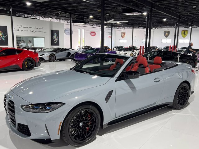 2022 Bmw M4 Competition Xdrive 2055 Miles Brooklyn Grey Metallic