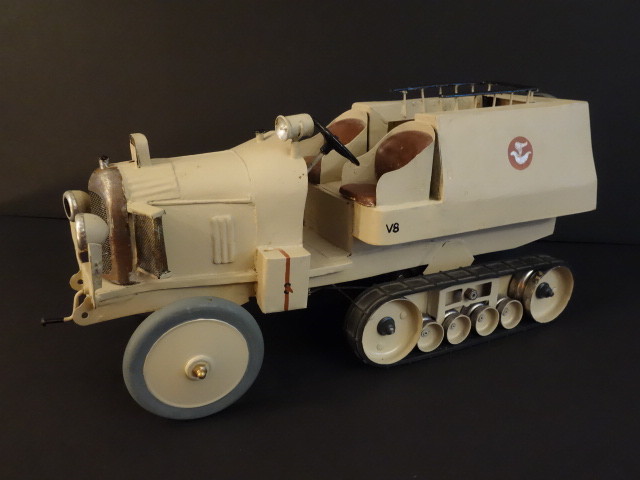 CITROEN KEGRESSE LA CROISIERE NOIRE HALF TRACK TRUCK & TRAILER LA COLOMBE 1924