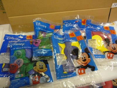 lot of 6 brand new disney mickey mouse ears balloons and friends lot of 6 brand new disney mickey mouse ears balloons and friends