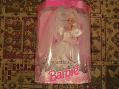  1992 Mattel Romantic Bride Barbie Doll, #1861 NRFB