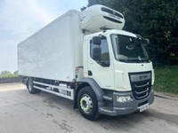 2020 70 DAF LF 230 E6 27ft6 Gray Adams fridge box Thermo-King freezer tail-lift 