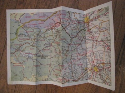 2004 Franklin, TN Area Chamber of Commerce Map Nantahala National Park 17