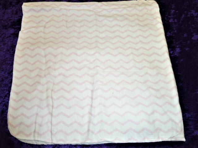 Flannel Receiving Zig Zag Swaddle Lovey