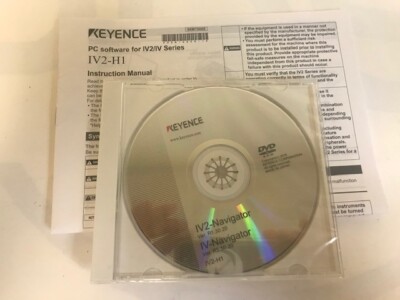 Keyence IV2-H1 Navigator IV Software NEW