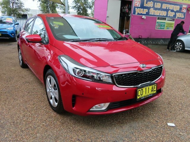 Kia cerato red