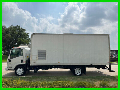 2017 NPR 20ft Box Truck Diesel Cube Delivery Van Hino F Used Automatic Rear