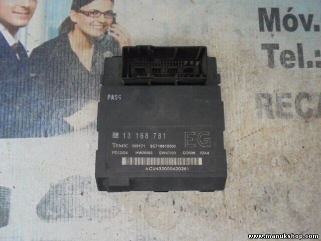 Confort ContrÃ´Leur Ksg Opel Vectra C 13168781 13 168 781 359171 Temic