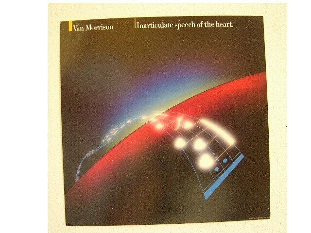 Van Morrison Poster Flat OLD Inarticulate Speech Of The Heart 