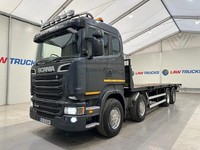 Scania R400 8x2 Rear Lift Sleeper Cab Flatbed