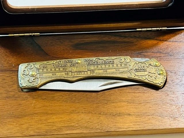 MAC TOOLS 56 YEARS OF EXCELLENCE COLLECTORS KNIFE 1938-1994