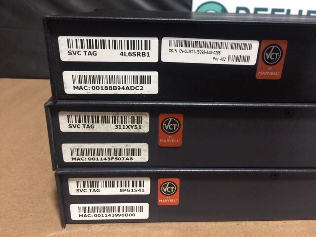 Lot Of 3 Dell PowerConnect 5324 24-Port Gigabit Ethernet Switch