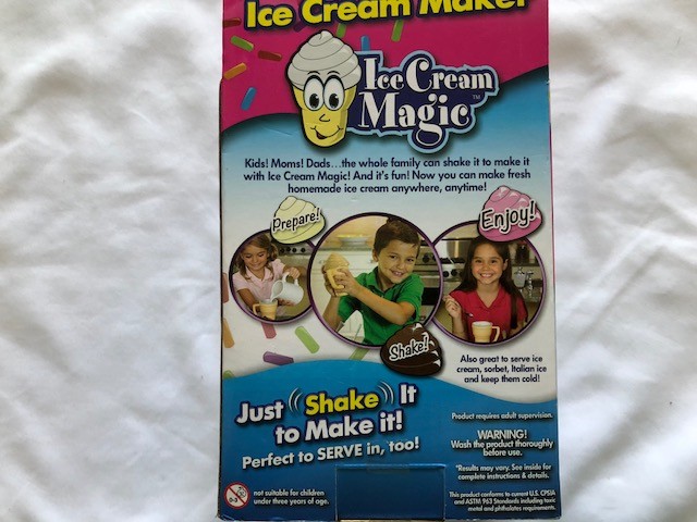 Ice Cream Magic Personal Ice Cream Maker New In Box