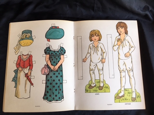 1981 Kate Greenaway Paper Dolls, By Kathy Allert, EXCELLENT CONDITION