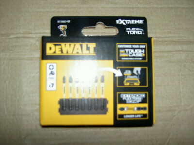 Dewalt DT70823 7pc 57mm PZ TX Mix Bar Flextorq brand new free uk post
