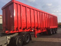 2007 County 75cuyd Steel Stepframe Scrap Trailer, MOT