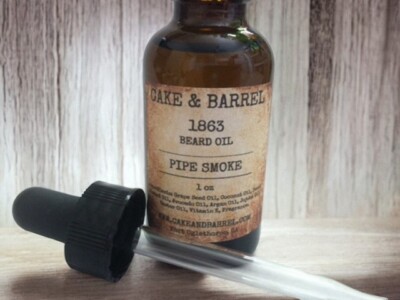 1863 Beard Oil. 1oz Bottle with Dropper. Choose Your Scent.