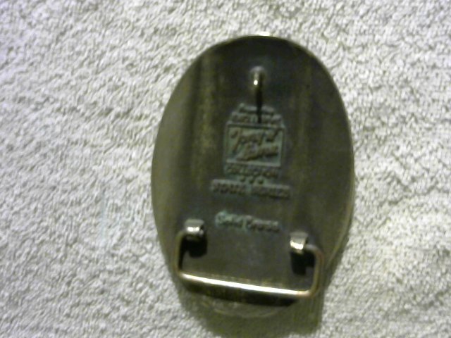 SOUTH DAKOTA Belt Buckle TONY LAMA State SEAL Solid Brass