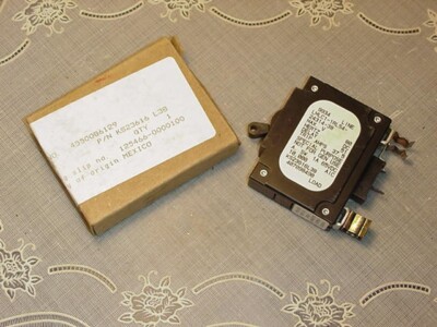 Airpax LMLC1-1RLS4-24314-38 Circuit BREAKER 1P 37.5 AMP