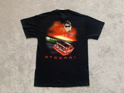 NWT Tony Stewart Old Spice Nascar T Shirt Mens Sz M Racing Race Cars Black Red