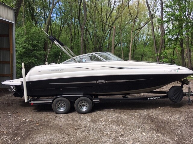 2008 STARCRAFT 2410 OPEN BOW 350 MAG MPI 180 HOURS! ORIGINAL OWNER!