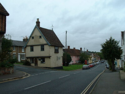 Photo 6x4 Market Cross Debenham The Market Cross and High Street Debenham c2004