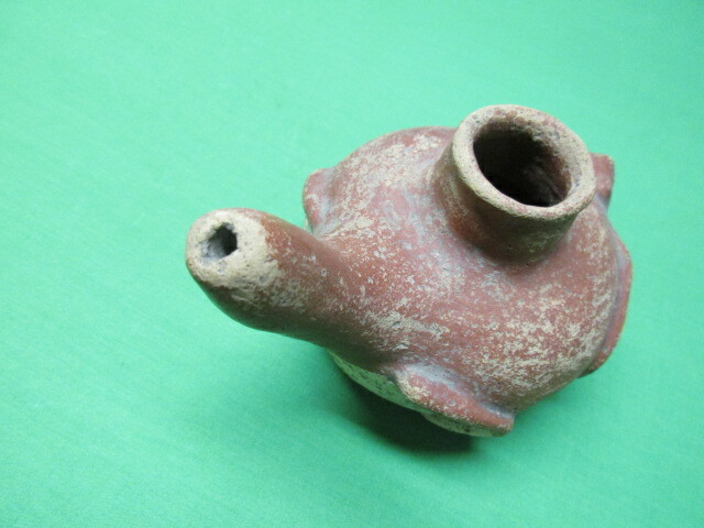 Authentic Native American Frog Effigy Teapot Artifact Arkansas 4