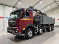 Volvo FM 410 8x4 Tipper Grab