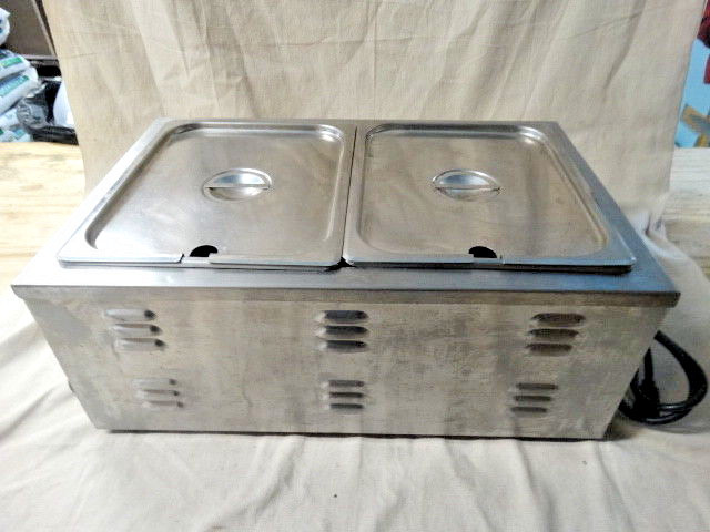 APW / Wyott W-3V Countertop Food Warmer Portable Steam Table Full Pan Size,120V