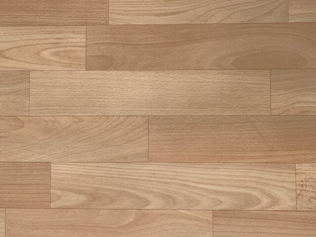 Oak Wood Vinyl Flooring Quality Kitchen Bathroom Lino Roll 3mm (Roll 191+ 192)
