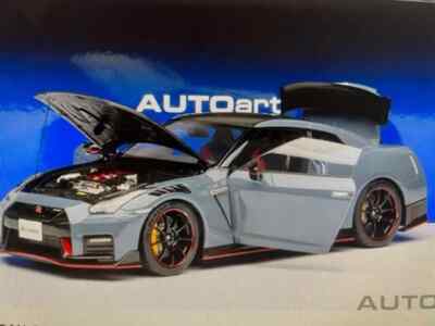 Autoart 2022 Nissan GT-R (R35) Nismo Special Ed Stealth Gray 1:18*New! NICE!!