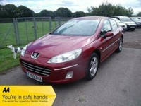 PEUGEOT 407 HDI SR -SALOON - Red Manual Diesel, 2009